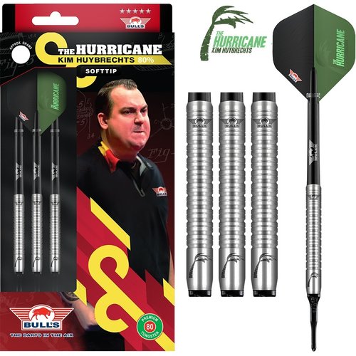 Bull's Bull's Kim Huybrechts 80% Plain Soft Tip - Dartpijlen