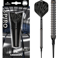 Mission Mission Spiro M1 90% Soft Tip - Dartpijlen