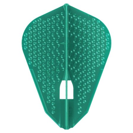 L-Style L-Style Champagne L9D Dimple Fantail Pacific Green - Dart Flights