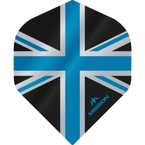 Mission Mission Alliance 100 Black & Blue NO2 - Dart Flights