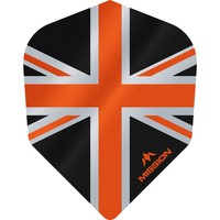 Mission Alliance 100 Black & Orange NO6 - Dart Flights Mission Mission Alliance 100 Black & Orange NO6 - Dart Flights