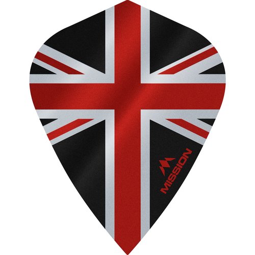 Mission Mission Alliance 100 Black & Red Kite - Dart Flights