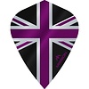 Mission Mission Alliance 100 Black & Purple Kite - Dart Flights