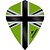 Mission Alliance-X 100 Green & Black Kite - Dart Flights