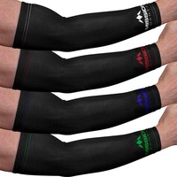 Mission Arm Sleeve Logo Red (2pcs) Mission Mission Arm Sleeve Logo Red (2pcs)