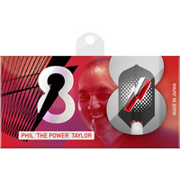 8 Flight Phil Taylor Black Print Slim - Dart Flights 8 Flight 8 Flight Phil Taylor Black Print Slim - Dart Flights