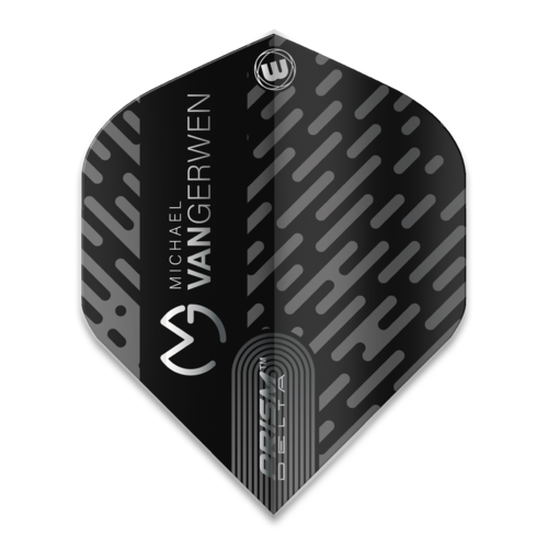 Winmau Winmau Michael van Gerwen Prism Delta Black/Grey V2 - Dart Flights