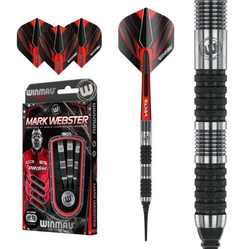 Winmau Winmau Mark Webster Special Edition 90% Soft Tip - Dartpijlen