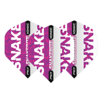 Peter Wright Hardcore Ionic Snakebite Purple - Dart Flights Red Dragon Peter Wright Hardcore Ionic Snakebite Purple - Dart Flights