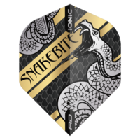 Red Dragon Peter Wright Hardcore Ionic Snakebite Coiled Snake Gold - Dart Flights