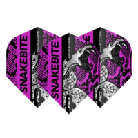 Peter Wright Hardcore Snakebite Coiled Snake Purple - Dart Flights Red Dragon Peter Wright Hardcore Snakebite Coiled Snake Purple - Dart Flights