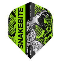 Peter Wright Hardcore Snakebite Coiled Snake Green - Dart Flights Red Dragon Peter Wright Hardcore Snakebite Coiled Snake Green - Dart Flights