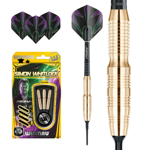 Winmau Winmau Simon Whitlock Brass Soft Tip - Dartpijlen