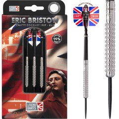 Legend Darts Eric Bristow Crafty Cockney Silver Knurled 90%