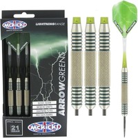 McKicks Arrow Greens Silver 21 gram - Dartpijlen McKicks McKicks Arrow Greens Silver 21 gram - Dartpijlen