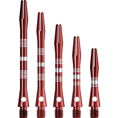 Dartshopper Dartshopper Aluminium Regrooved Red - Dart Shafts