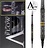 Dynasty A-FLOW Black Line Boris Krcmar Yellow 95% Soft Tip - Dartpijlen