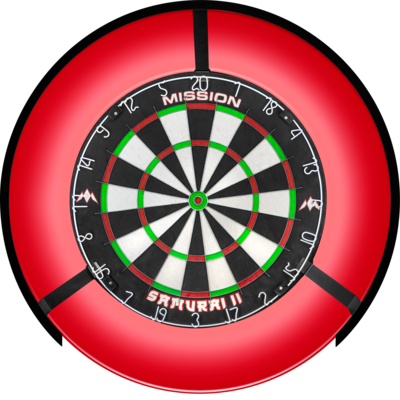 Mission Mission Torus 270 LED Dartbord Verlichting Mission Torus 270 LED Dartbord Verlichting