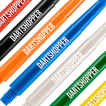 Dartshopper Shafts Bedrukken Tekst - Medium (10 sets)