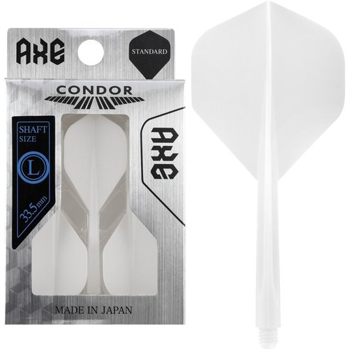 Condor Condor Axe Flight System - Standard White - Dart Flights