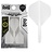 Condor Axe Flight System - Standard White - Dart Flights