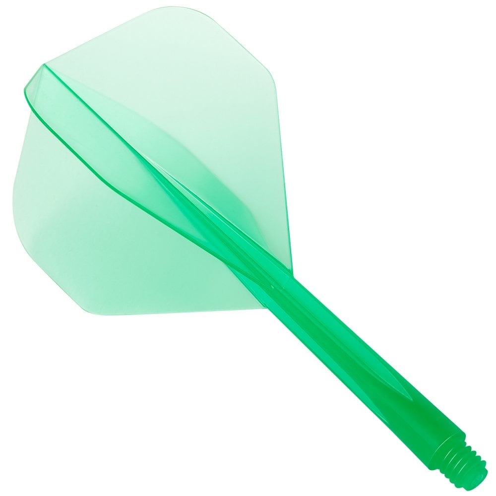 Condor Zero Stress Flight System Standard Clear Green Dart Flights