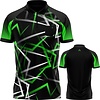 Arraz Arraz Flare Dartshirt Black & Green