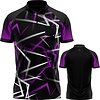 Arraz Arraz Flare Dartshirt Black & Purple