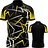 Arraz Flare Dartshirt Black & Yellow - Dart Shirt