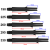 L-Style L-Style L-Shaft Locked Carbon 2-Tone Blue - Dart Shafts