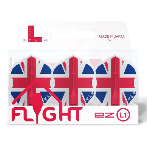 L-Style L-Style Champagne Flight EZ L1 Standard Union Jack - Dart Flights