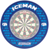 Red Dragon Red Dragon Gerwyn Price Iceman Dartboard Surround