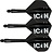 Condor Axe Player - African Warrior - Icon Black - Standard - Dart Flights