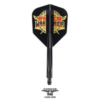 Condor Axe Player - African Warrior - Inspiration 2 Black- Small - Dart Flights Condor Condor Axe Player - African Warrior - Inspiration 2 Black- Small - Dart Flights