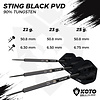 KOTO KOTO Sting Black PVD 90% - Dartpijlen