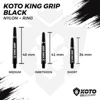 KOTO King Grip Black - Dart Shafts KOTO KOTO King Grip Black - Dart Shafts
