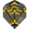 Mission Mission Vex NO2 Black & Yellow - Dart Flights