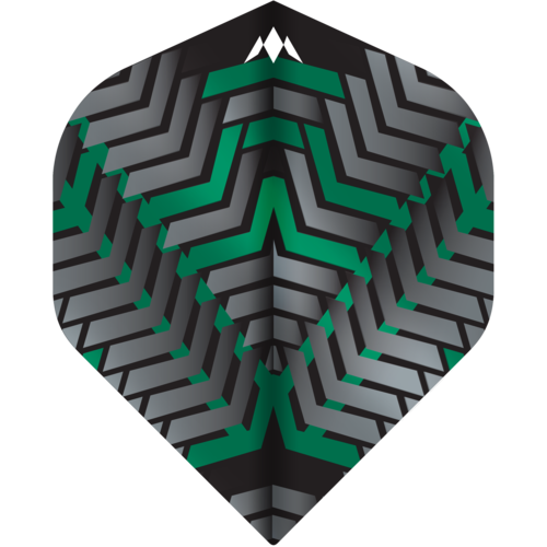 Mission Mission Vex NO2 Black & Green - Dart Flights