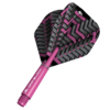 Mission Mission Vex NO2 Black & Pink - Dart Flights