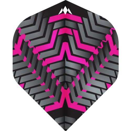 Mission Mission Vex NO2 Black & Pink - Dart Flights