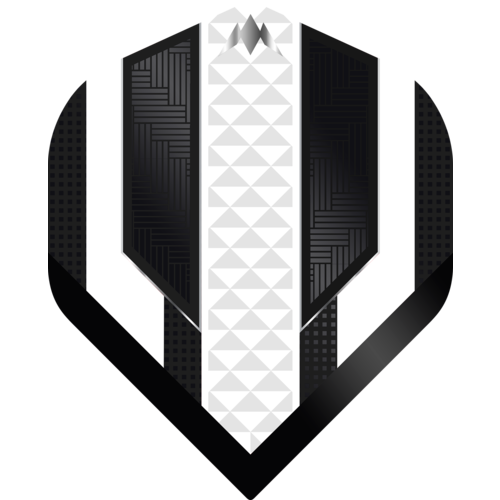 Mission Mission Temple NO2 Black & White - Dart Flights