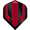 Mission Mission Temple NO2 Black & Red - Dart Flights