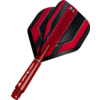 Mission Mission Temple NO2 Black & Red - Dart Flights