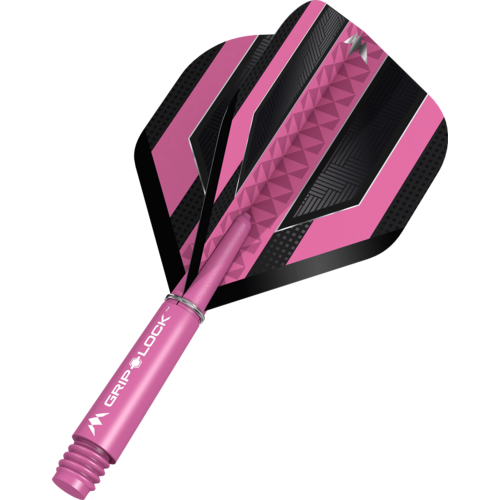 Mission Mission Temple NO2 Black & Pink - Dart Flights