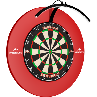 Mission Mission Torus 100 Foldable LED Dartbord Verlichting Mission Torus 100 Foldable LED Dartbord Verlichting