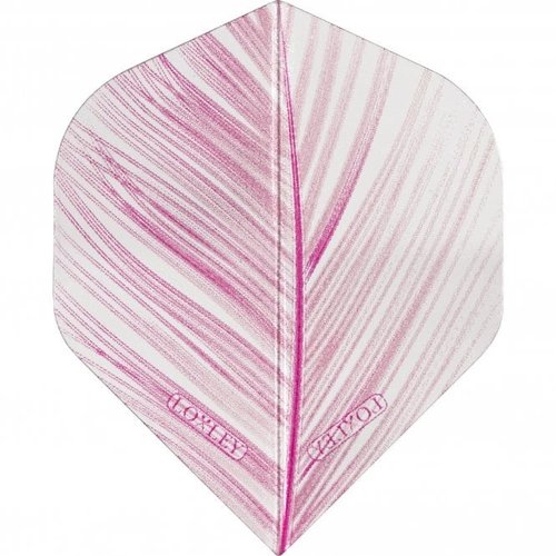 Loxley Loxley Feather Transparant Pink NO2 - Dart Flights