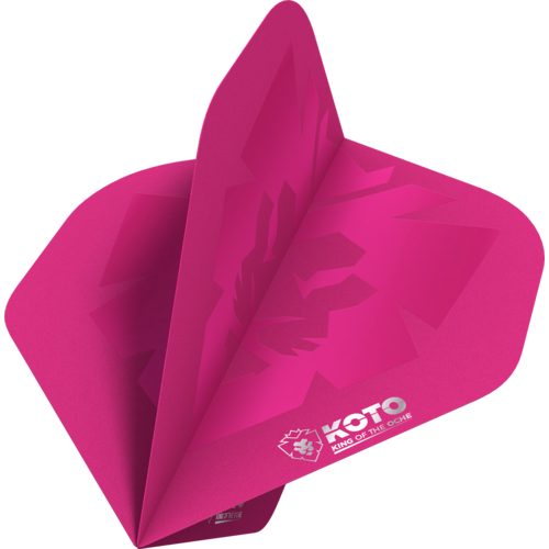 KOTO KOTO Pink Emblem NO2 - Dart Flights