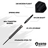 KOTO KOTO Sting Black PVD 90% - Dartpijlen