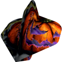 Designa Horror Show - Pumpkin King No2 - Dart Flights Designa Designa Horror Show - Pumpkin King No2 - Dart Flights