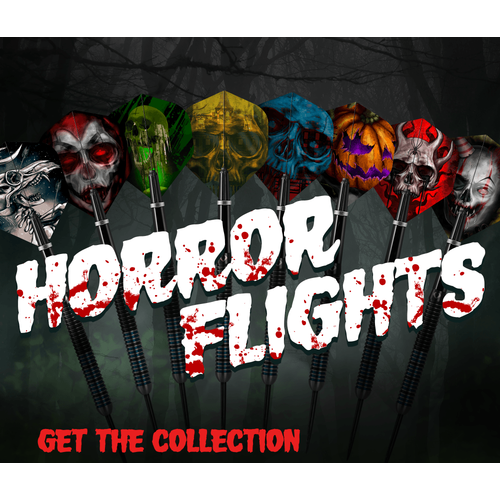 Designa Designa Horror Show - Haunted House No2 - Dart Flights